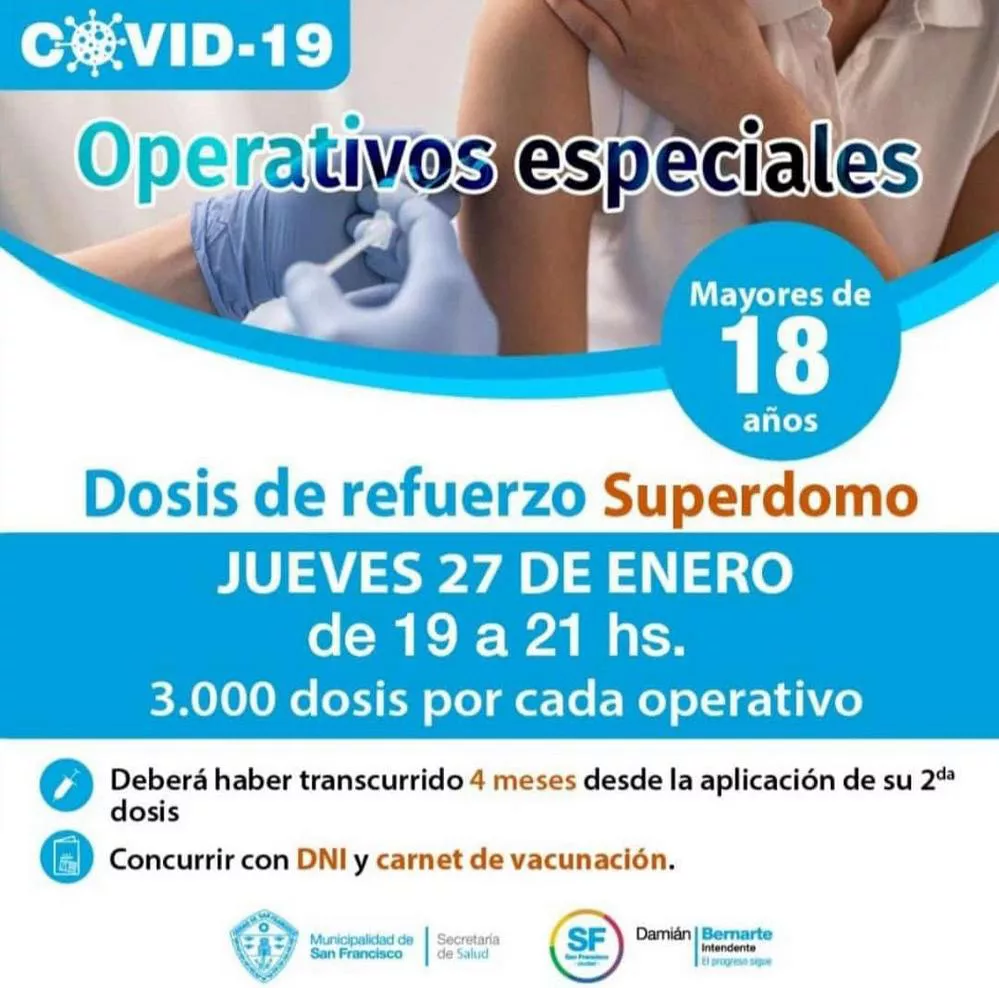 REGION OBJETIVO FOTO SAN FRANCISCO VACUNACION 270122