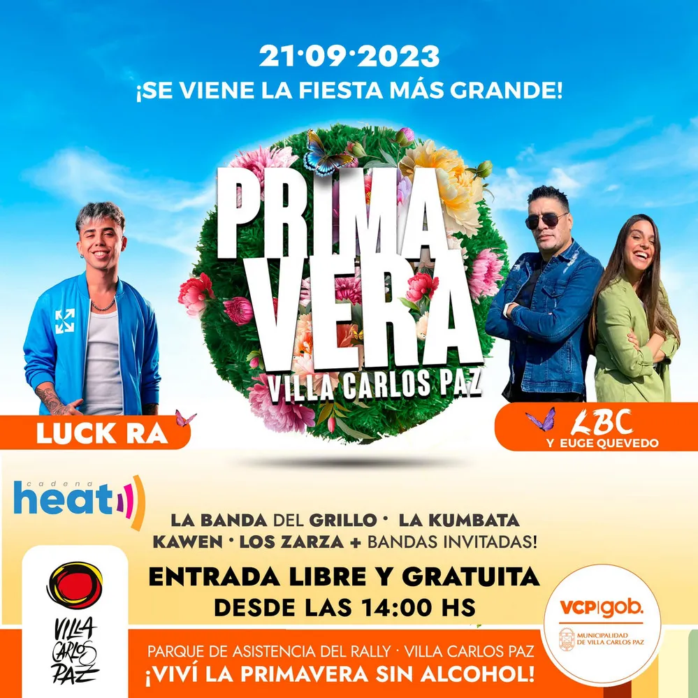 REGION OBJETIVO FOTO VILLA CARLOS PAZ PRIMAVERA 2023 2