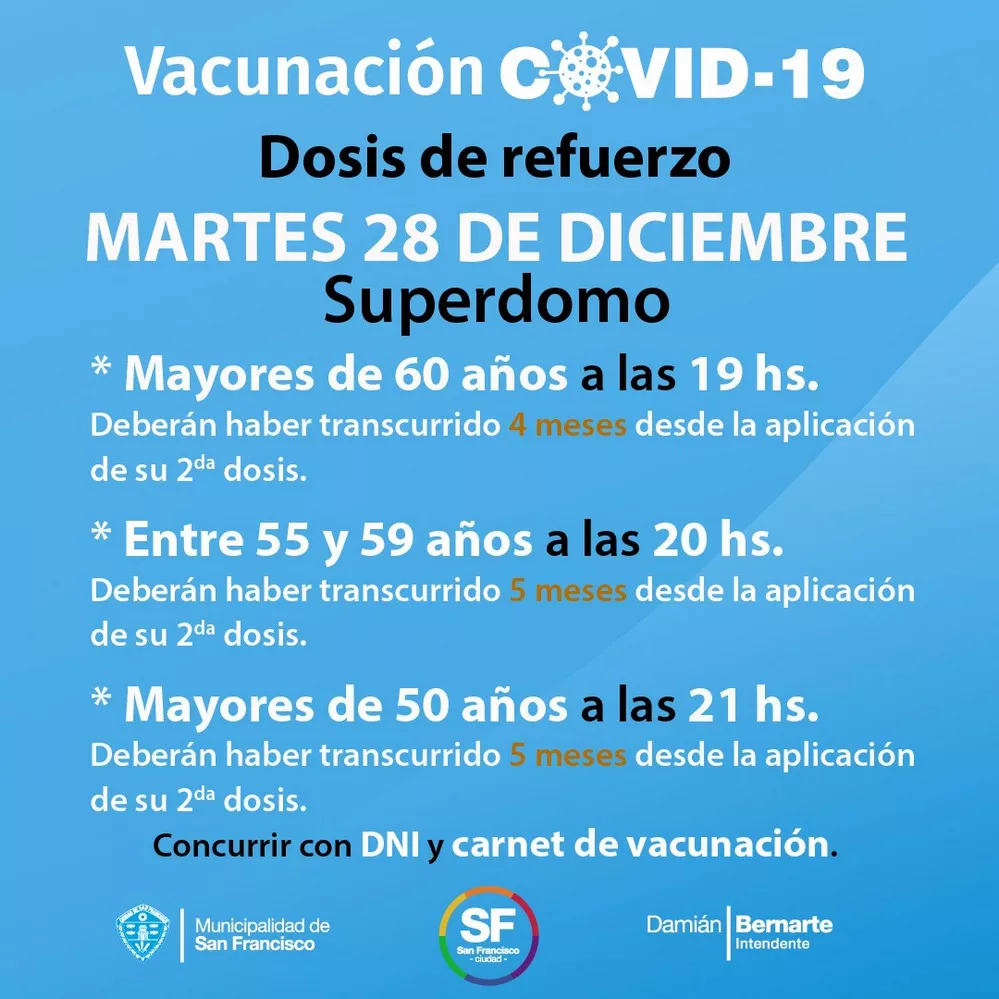 REGION OBJETIVO FOTO SAN FRANCISCO VACUNACION 281221