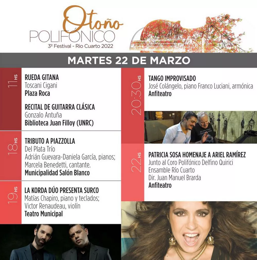 REGION OBJETIVO FOTO RIO CUARTO PROGRAMA 22 DE MARZO OTOÑO