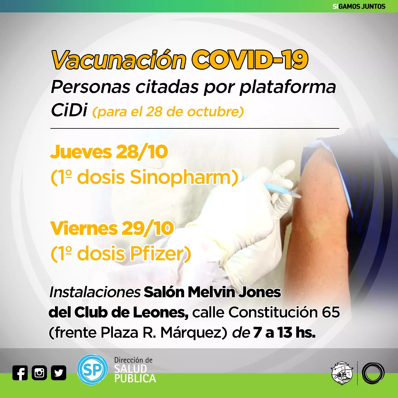 Bell Ville vacunación