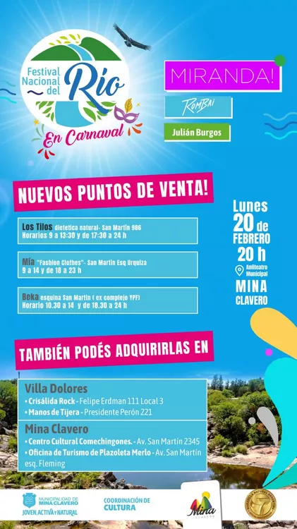 REGION OBJETIVO FOTO MINA CLAVERO FESTIVAL RIO 3