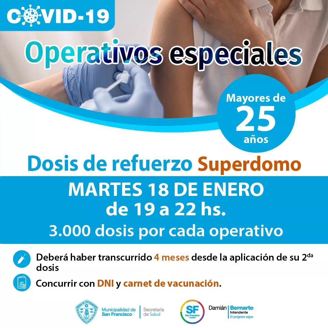 REGION OBJETIVO FOTO SAN FRANCISCO VACUNACIÓN 180122