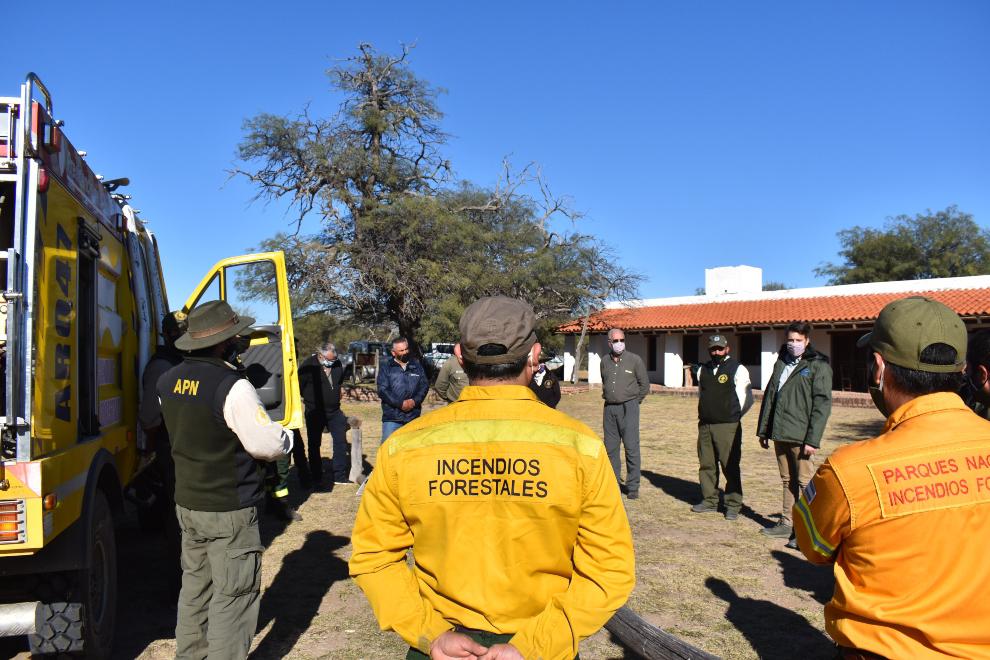 Capacitación incendios forestales