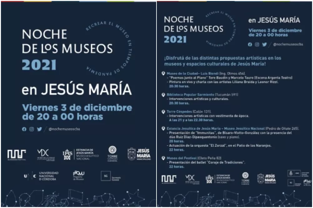 Noche de los Museos Jesus Maria