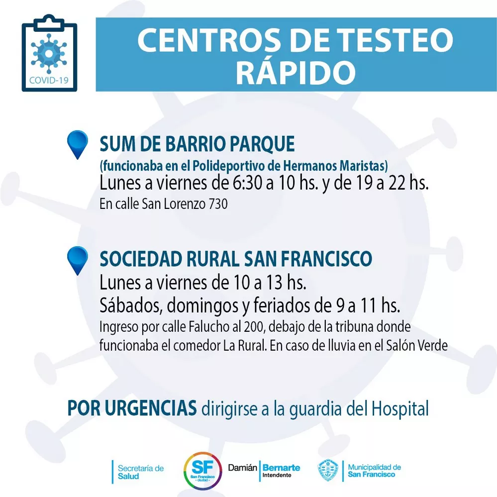 REGION OBJETIVO FOTO SAN FRANCISCO TESTEO 030122