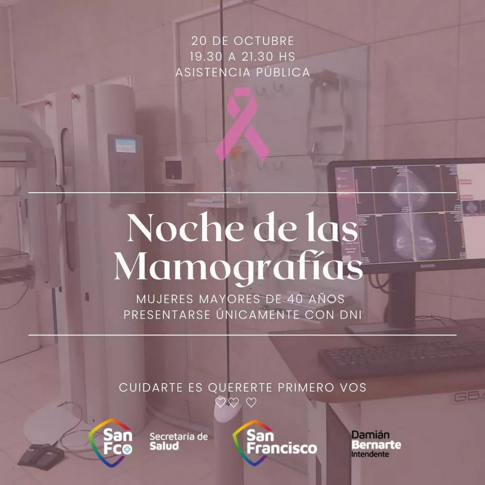 REGION OBJETIVO FOTO SAN FRANCISCO MAMOGRAFIA