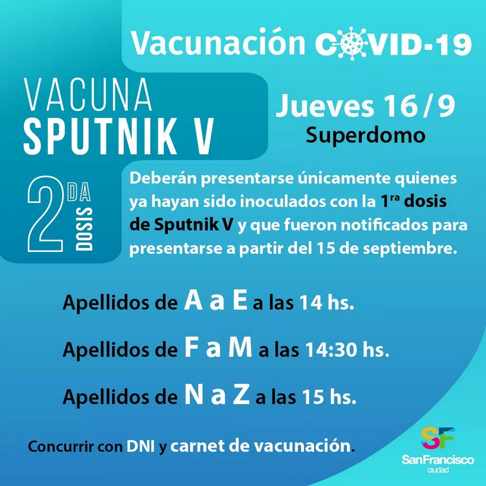 REGION OBJETIVO FOTO SAN FRANCISCO VACUNACION 1609