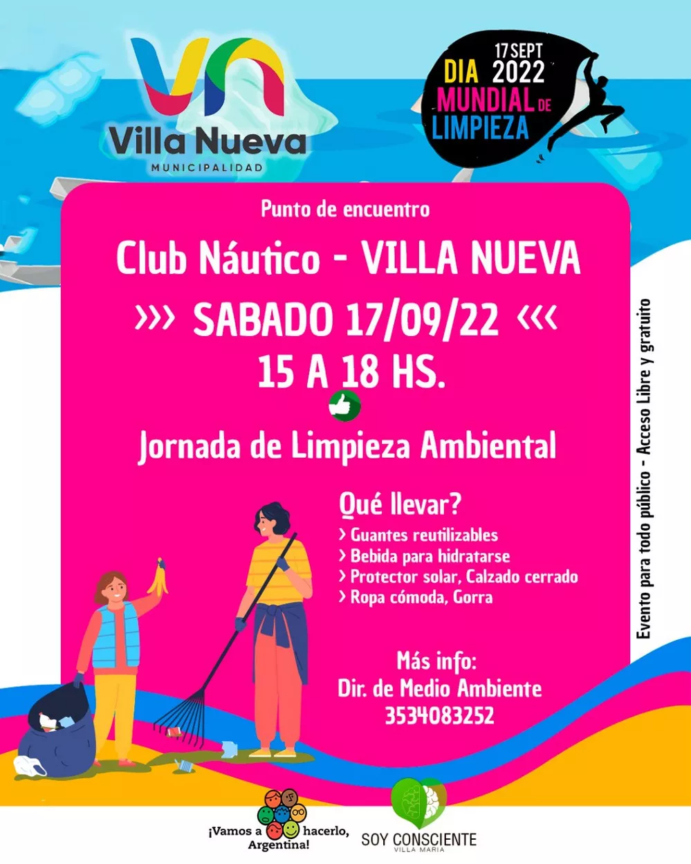 REGION OBJETIVO FOTO VILLA NUEVA Jornada Ambiente