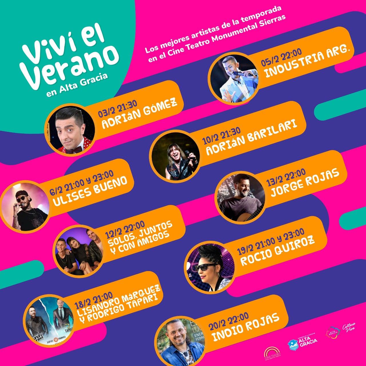 Grilla Alta Gracia Feb