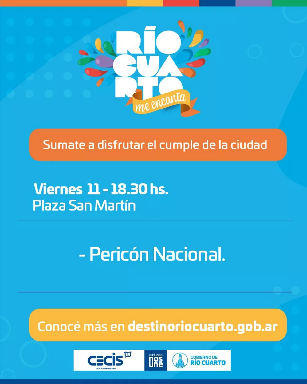 REGION OBJETIVO FOTO RIO CUARTO ANIVERSARIO EVENTOS 2