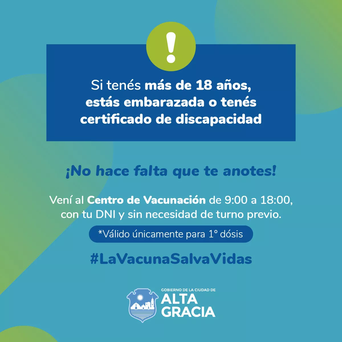 Alta Gracia Vacunación