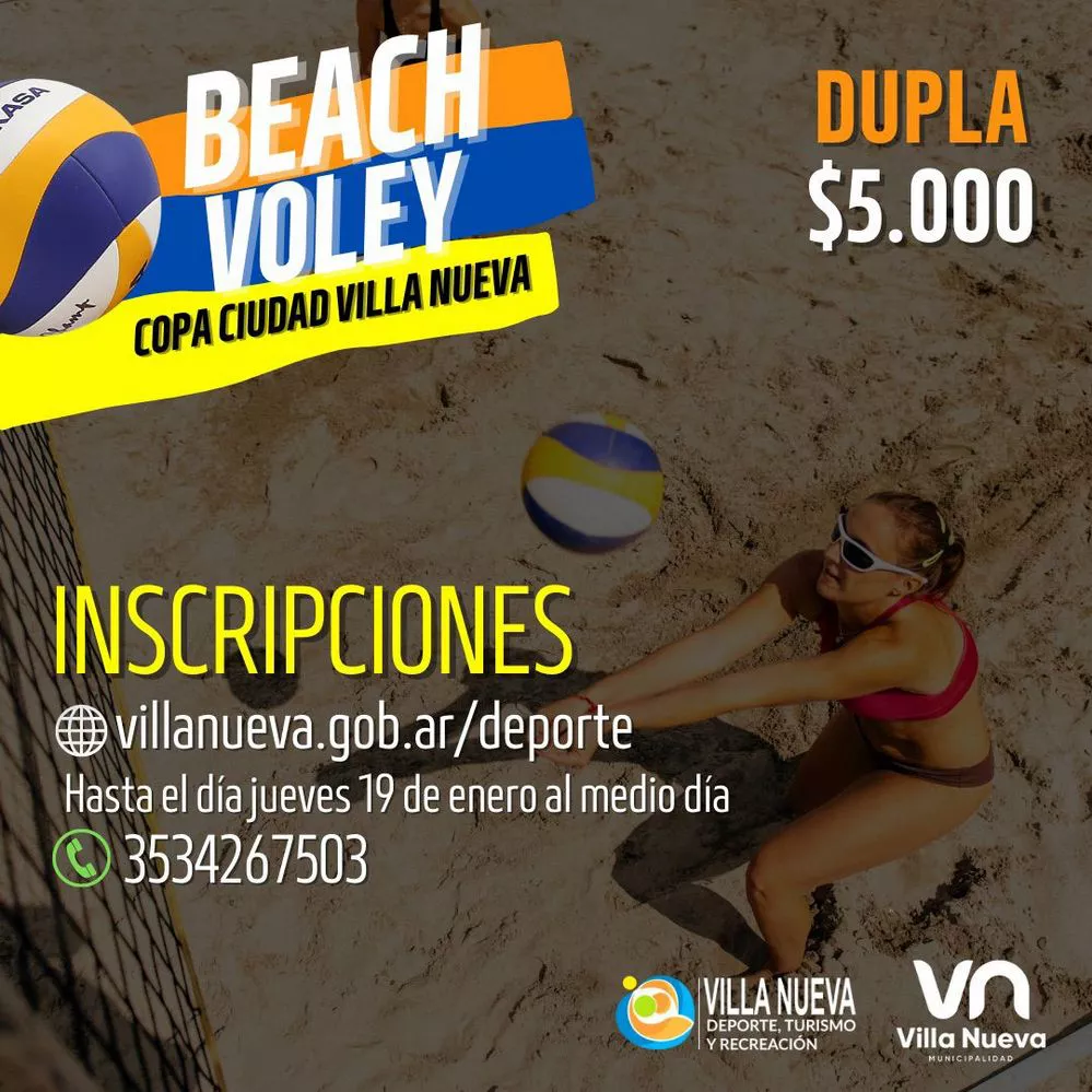REGION OBJETIVO FOTO VILLA NUEVA Beach Voley 2