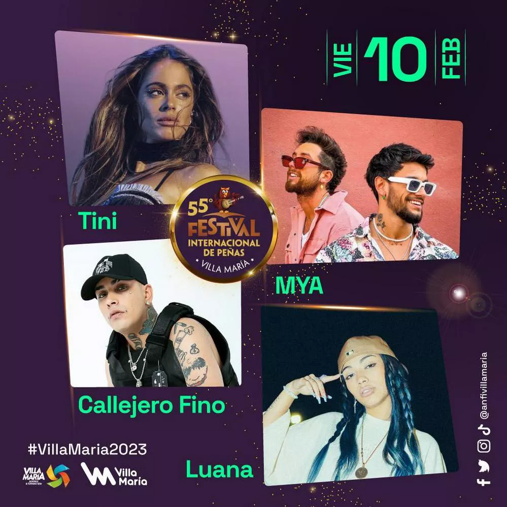 REGION OBJETIVO FOTO VILLA MARIA PROGRAMA FESTIVAL 100223