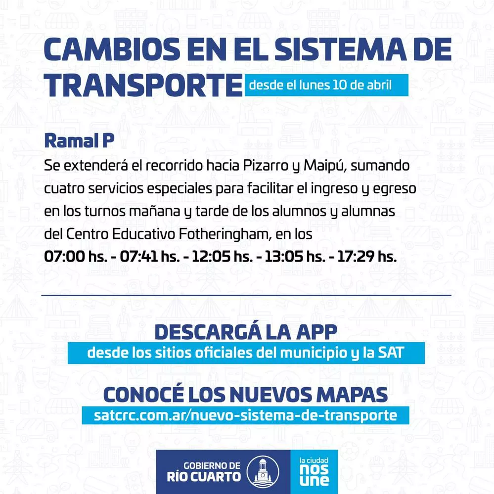 REGION OBJETIVO FOTO RIO CUARTO CAMBIOS TRANSPORTE 4