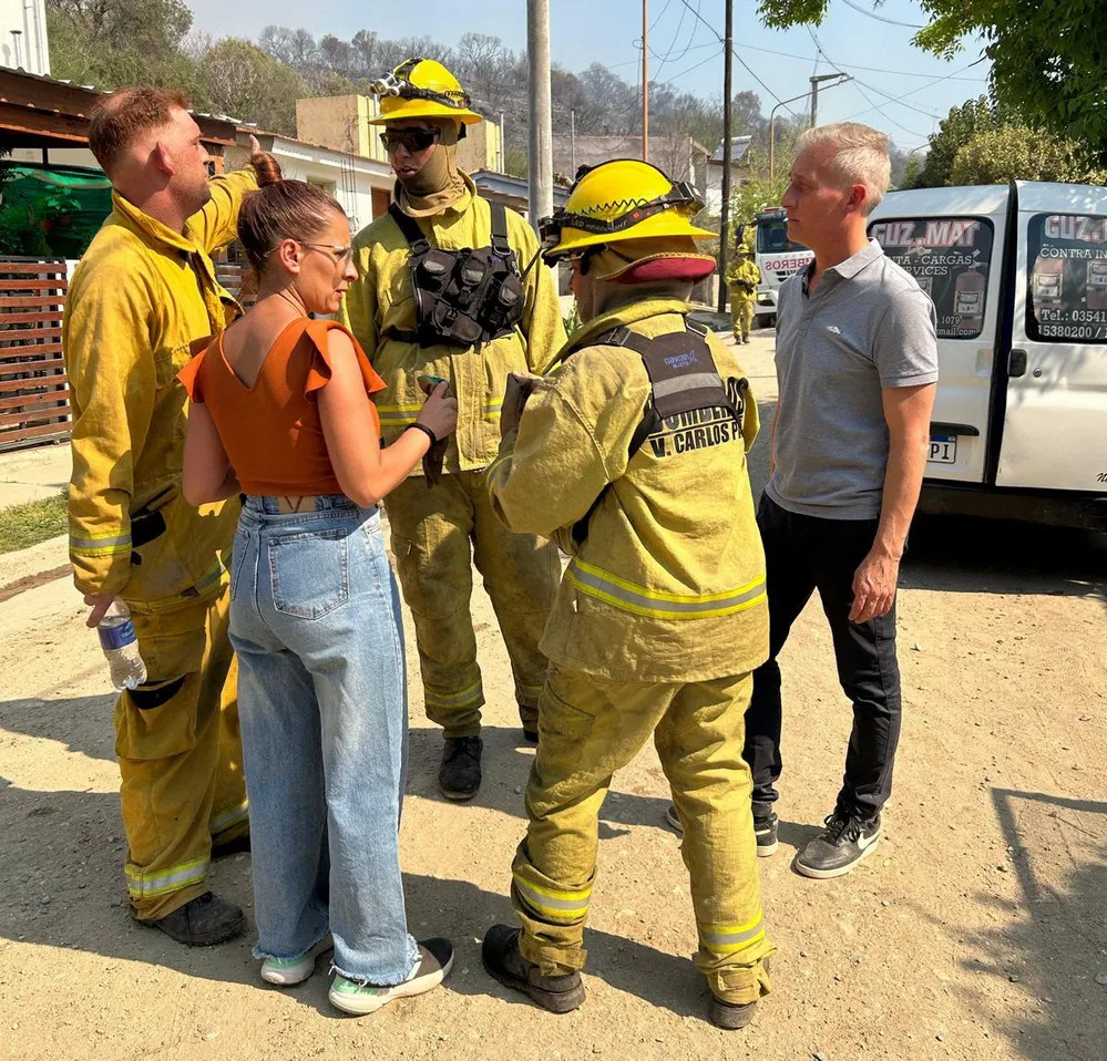 REGION OBJETIVO FOTO VILLA CARLOS PAZ INCENDIOS 1