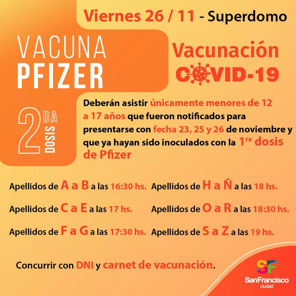 REGION OBJETIVO FOTO SAN FRANCISCO VACUNACION 261121