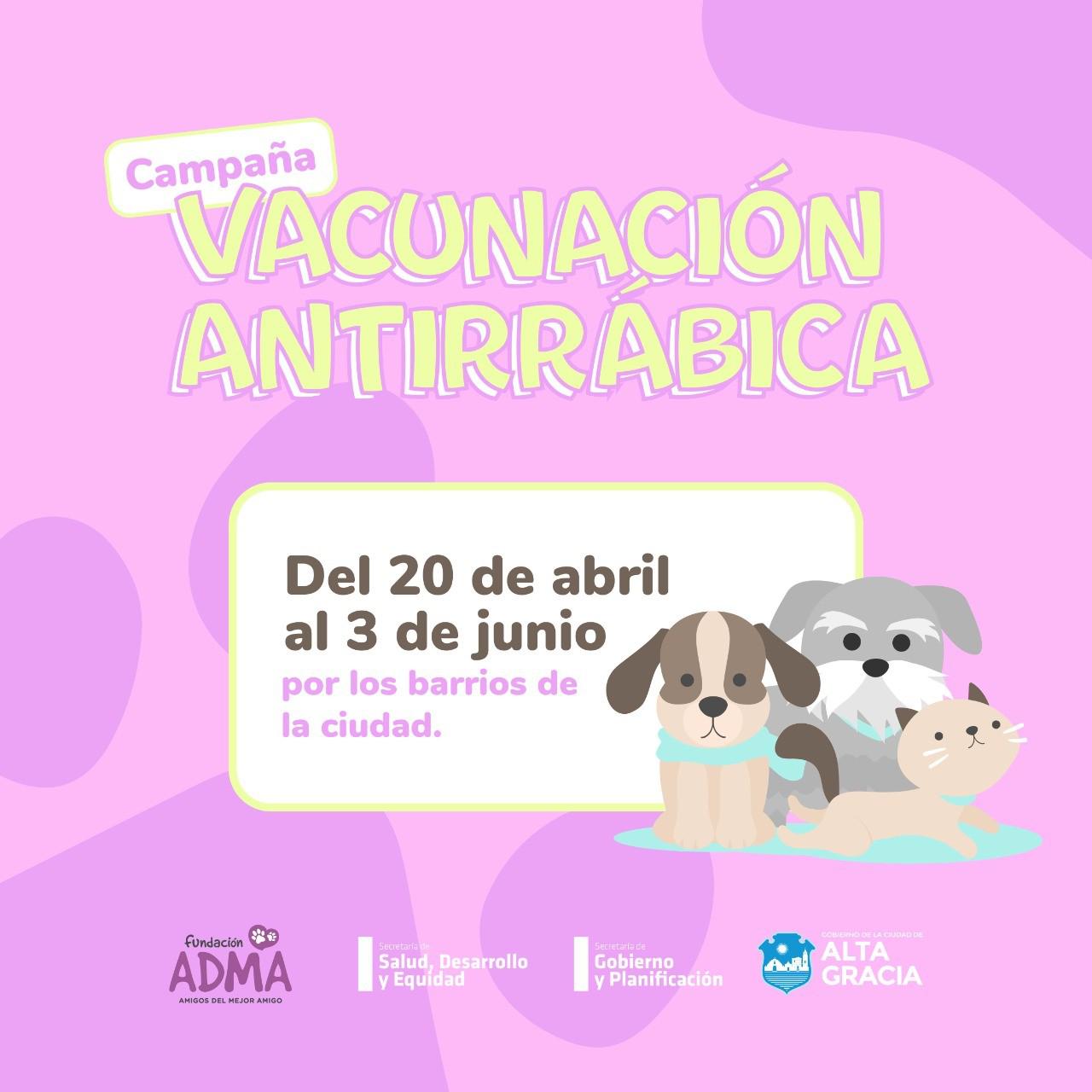Campaña de Vacunación Antirrábica