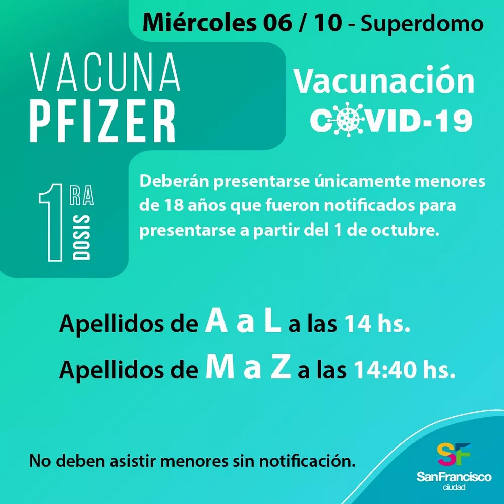 REGION OBJETIVO FOTO SAN FRANCISCO VACUNACION 061021