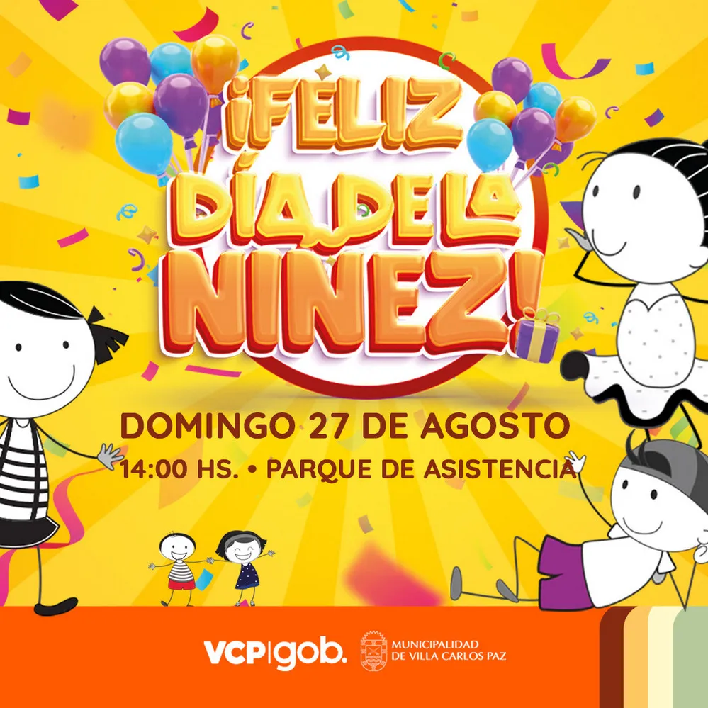 REGION OBJETIVO FOTO VILLA CARLOS PAZ DIA DE LA NIÑEZ PREVIA