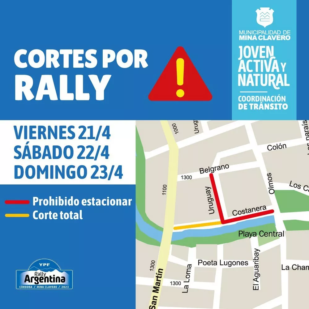 REGION OBJETIVO FOTO MINA CLAVERO CORTE RALLY 11