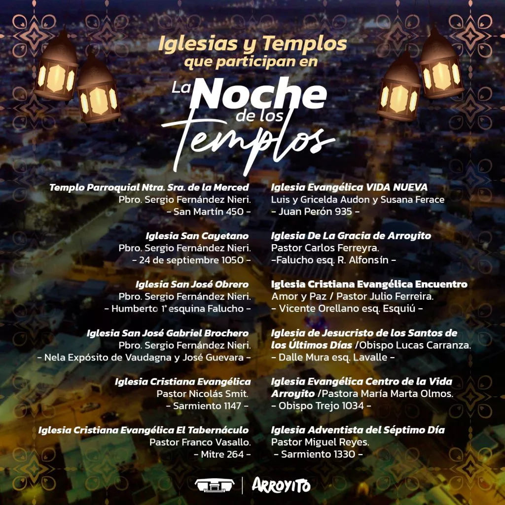 la noche de los templos