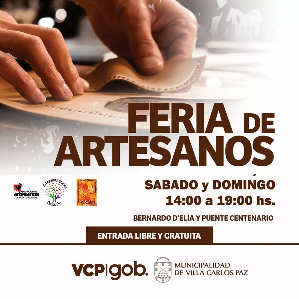 REGION OBJETIVO FOTO VILLA CARLOS PAZ FERIA DE ARTESANOS