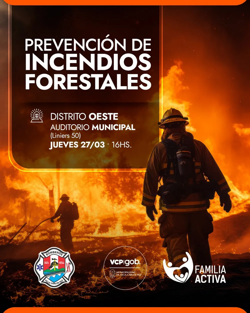 REGION OBJETIVO FOTO VILLA CARLOS PAZ  CAPACITACION INCENDIO