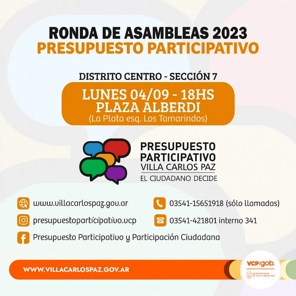 REGION OBJETIVO FOTO VILLA CARLOS PAZ PP REUNIONES 1