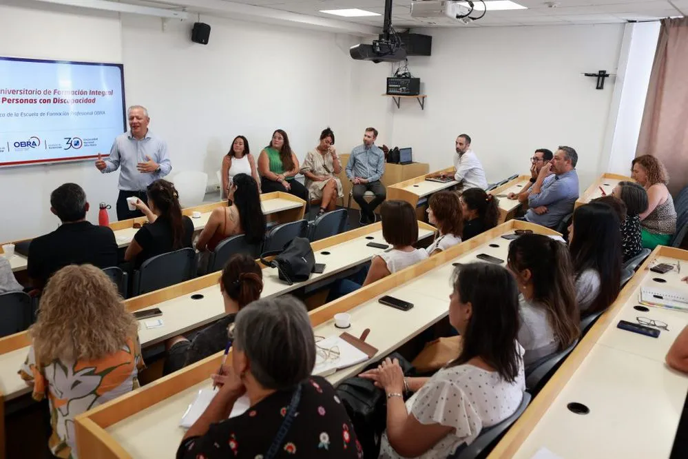 REGION OBJETIVO FOTO UNVM DISCAPACIDAD CAPACITACION INCLUSION