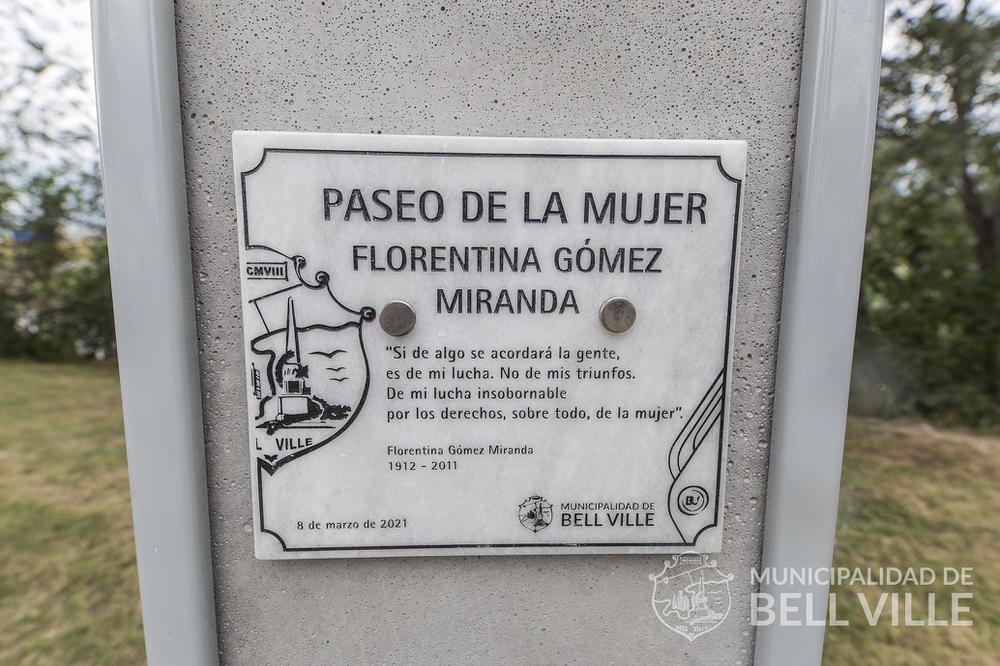 Paseo de la Mujer Bell ville