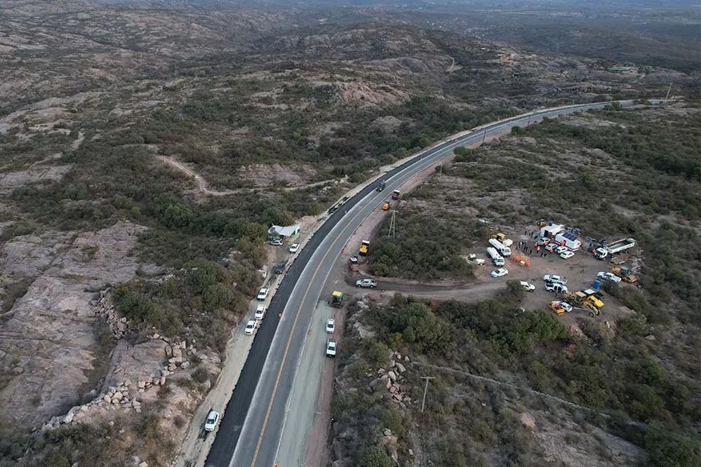 REGION OBJETIVO FOTO CARRIL DE SOBREPASO RUTAS TURISTICAS