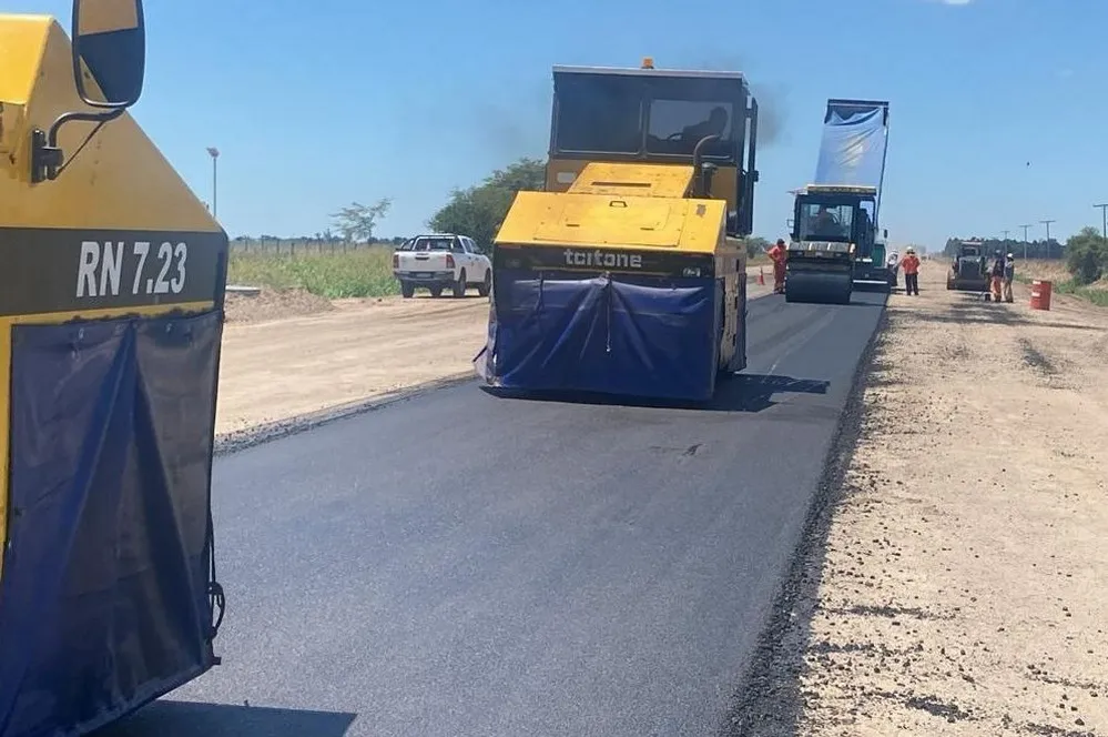 REGION OBJETIVO FOTO RUTA 11 REPAVIMENTACION