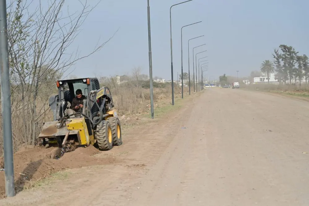 REGION OBJETIVO FOTO VILLA MARIA Luminarias Av Buchardo