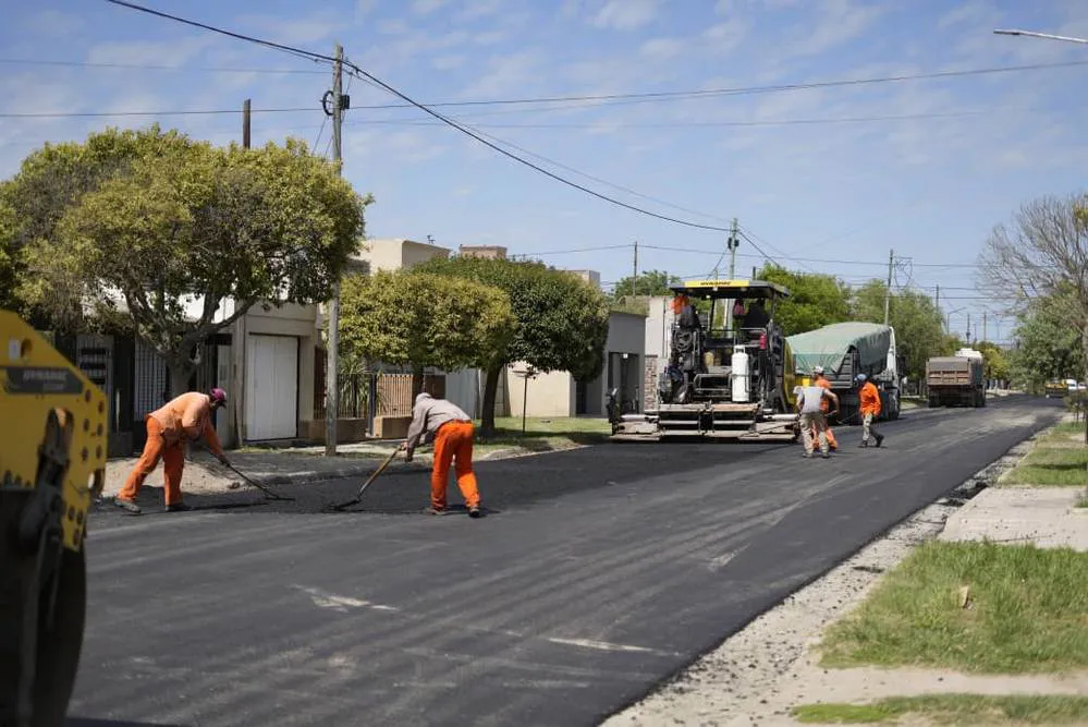 REGION OBJETIVO FOTO VILLA MARIA PAVIMENTO BARRIO AVELLANEDA