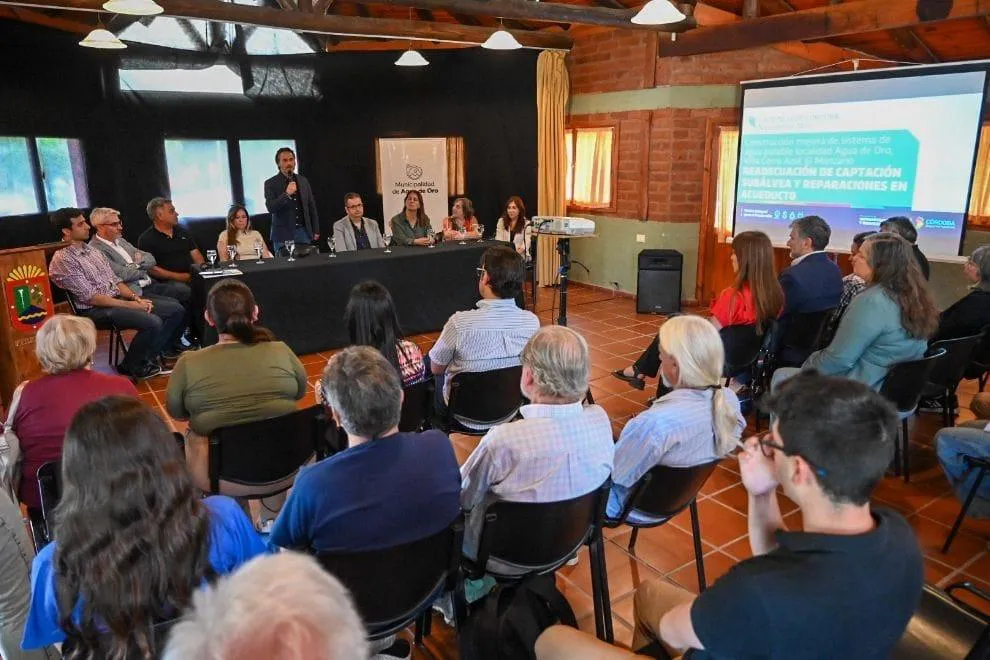 REGION OBJETIVO FOTO AGUA DE ORO LICITACION AGUA POTABLE