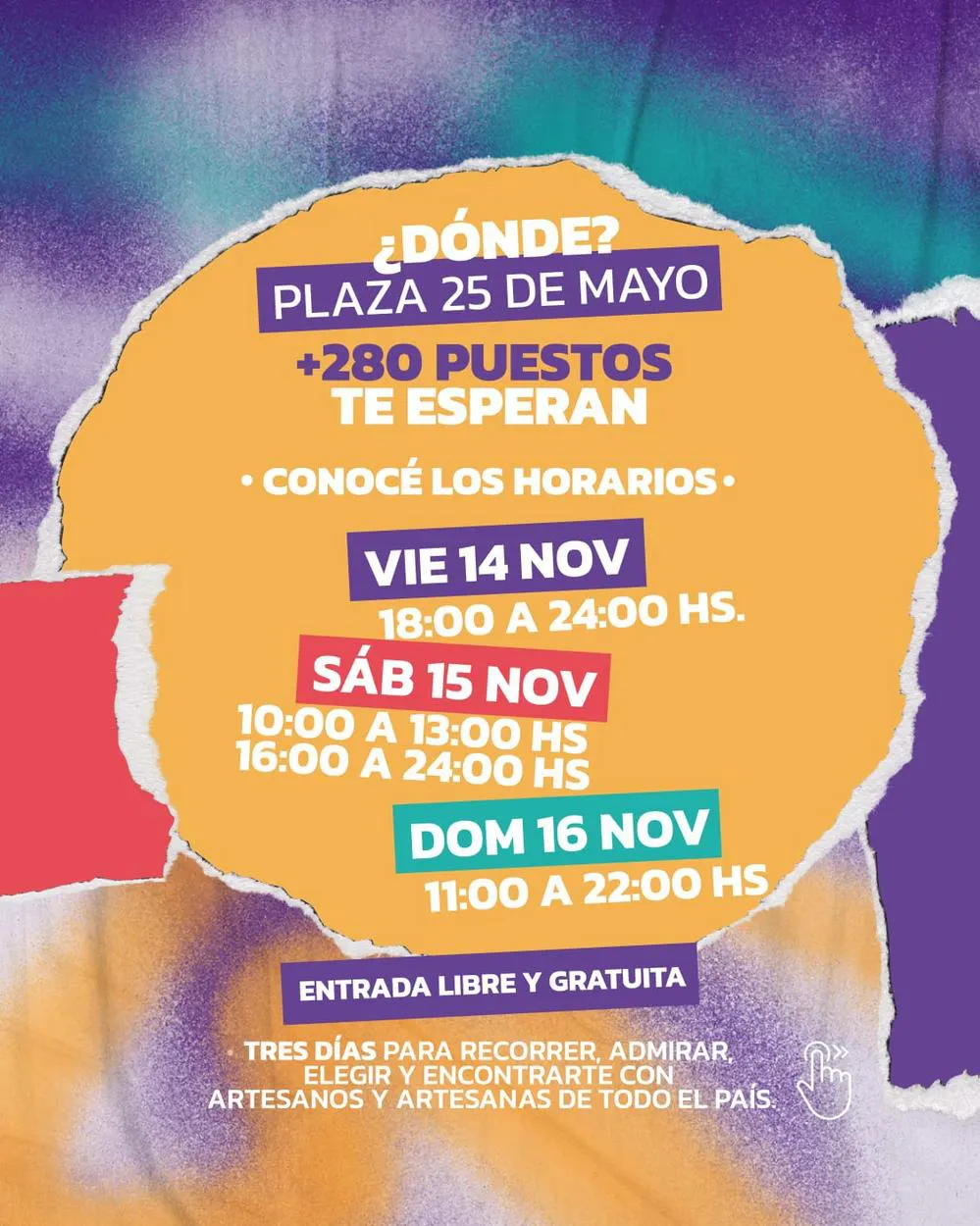 REGION OBJETIVO FOTO ARROYITO FERIA ARTESANIAS 2025 2