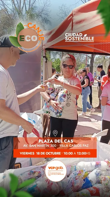 REGION OBJETIVO FOTO VILLA CARLOS PAZ ECOCANJE 181024 ANUNCIO 1