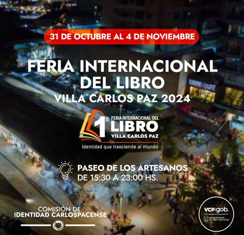 REGION OBJETIVO FOTO VILLA CARLOS PAZ FERIA DEL LIBRO 2