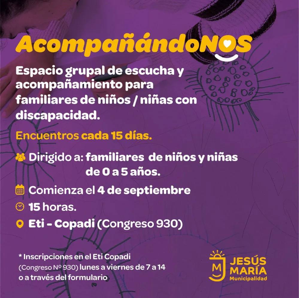 REGION OBJETIVO FOTO JESUS MARIA ACOMPAÑANDONOS DISCAPACIDAD