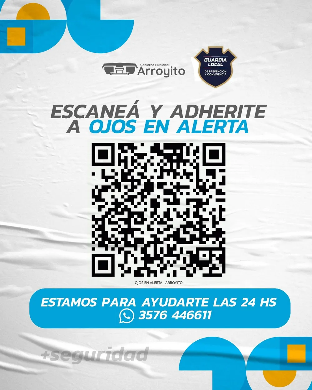 REGION OBJETIVO FOTO ARROYITO OJOS EN ALERTA QR