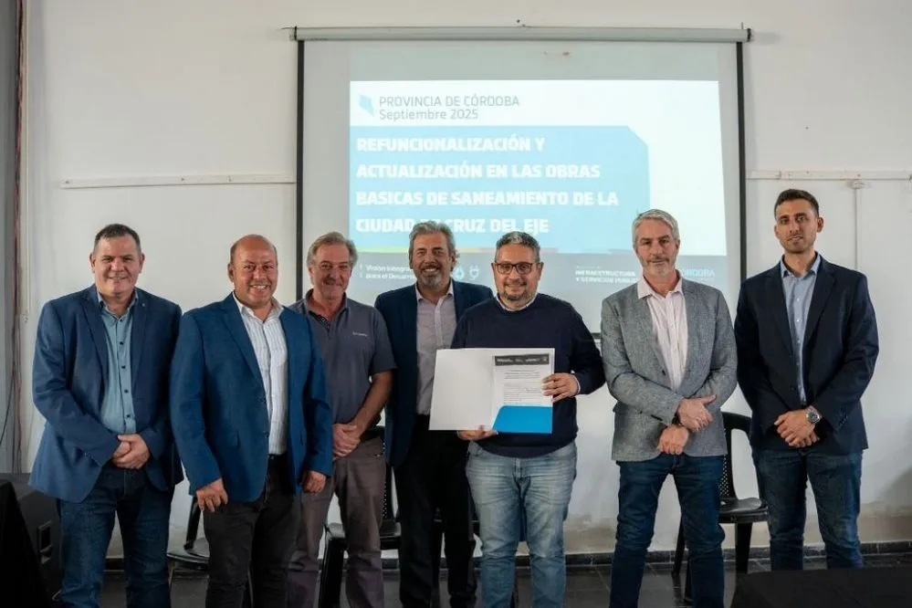 REGION OBJETIVO FOTO CRUZ DEL EJE LICITACION AGUA CLOACAS