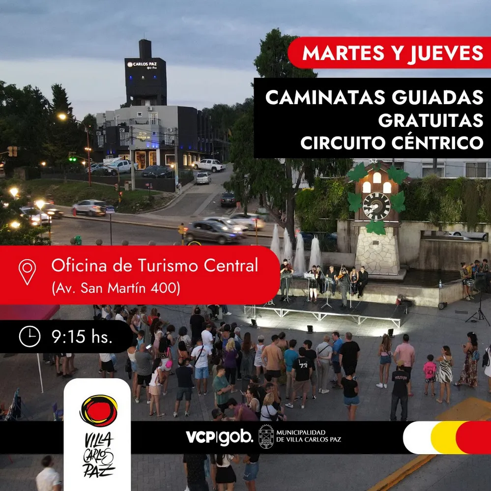 REGION OBJETIVO FOTO VILLA CARLOS PAZ CAMINATAS 1