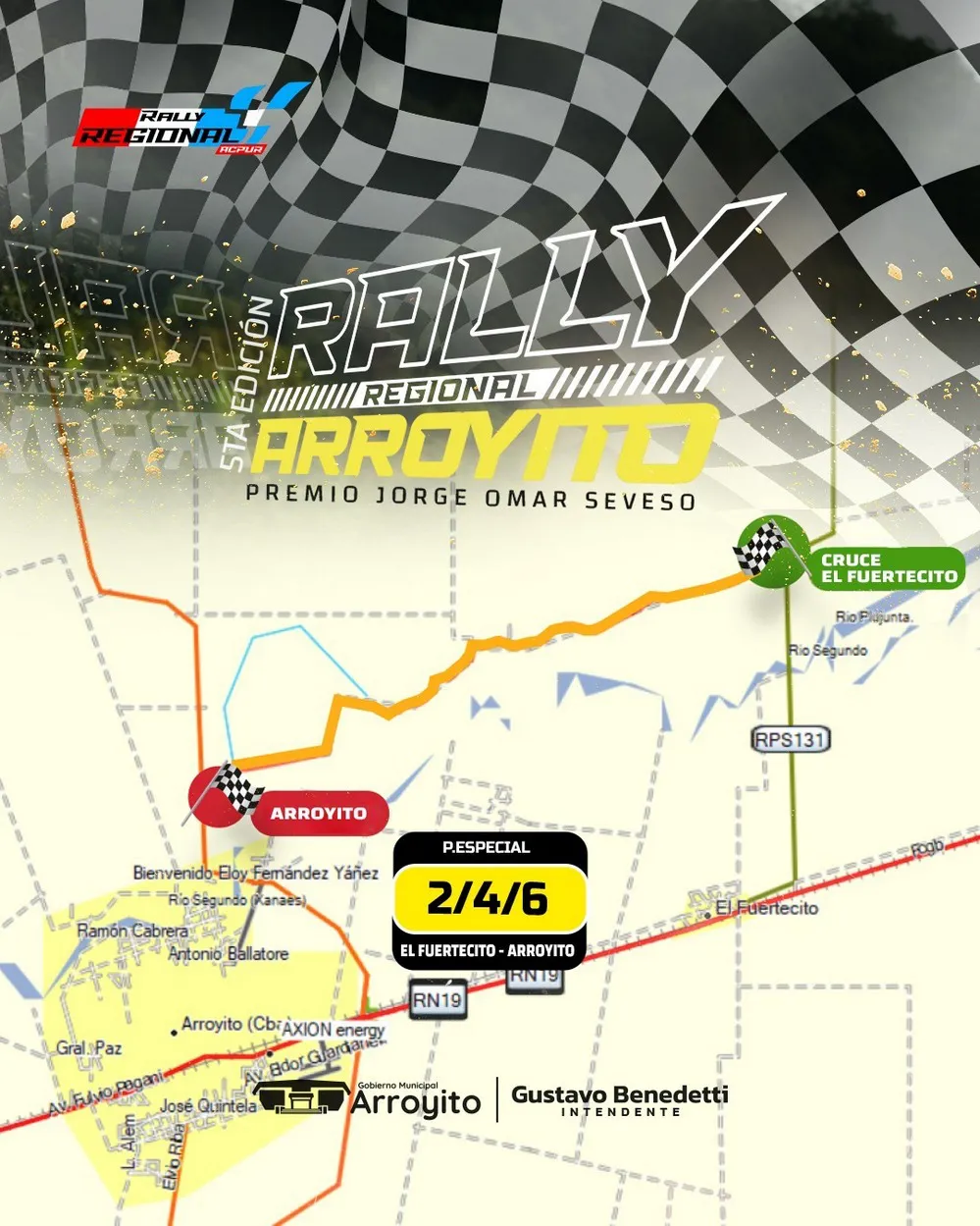 REGION OBJETIVO FOTO ARROYITO RALLY REGIONAL 2