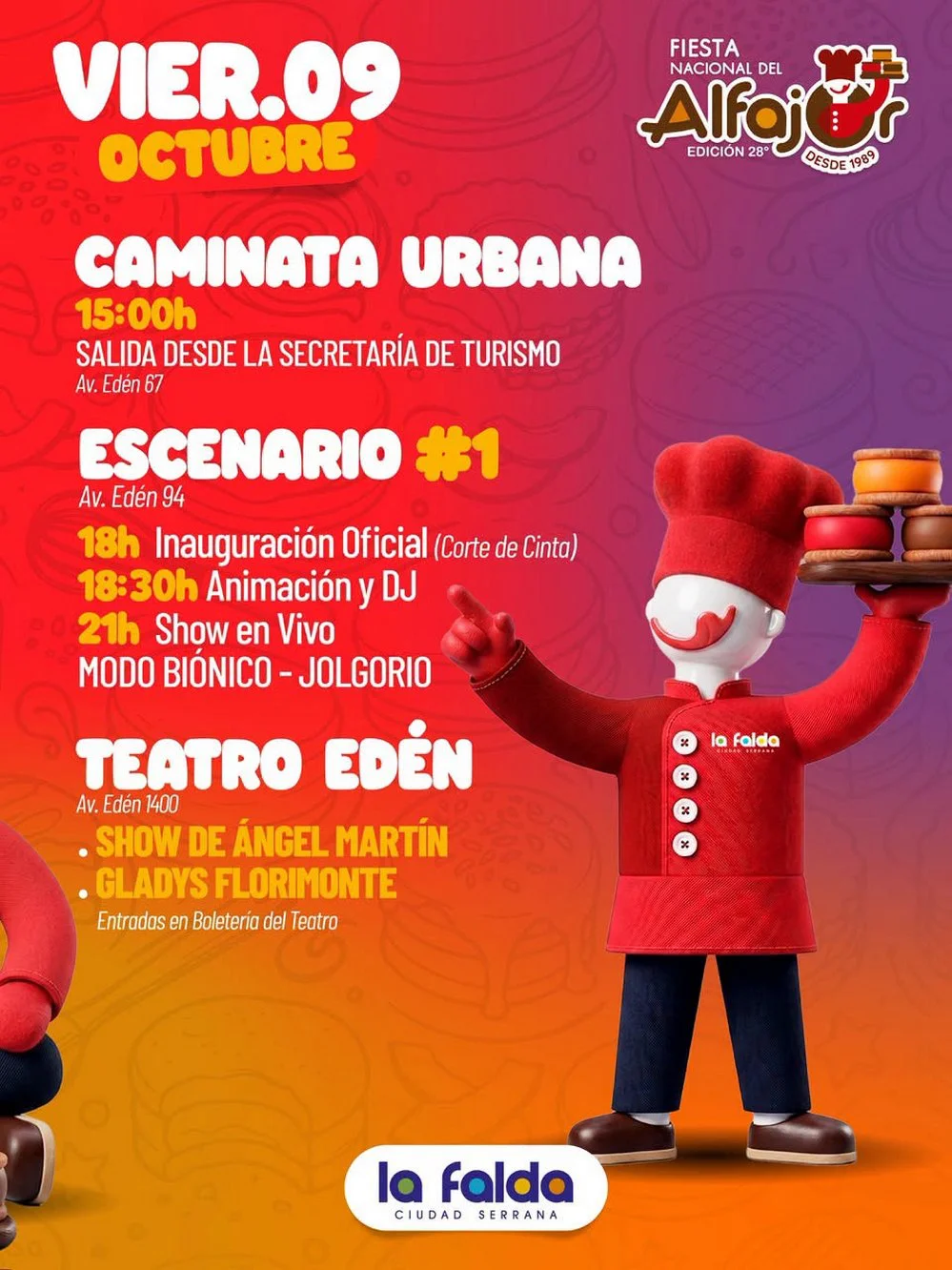 REGION OBJETIVO FOTO LA FALDA FIESTA DEL ALFAJOR 1