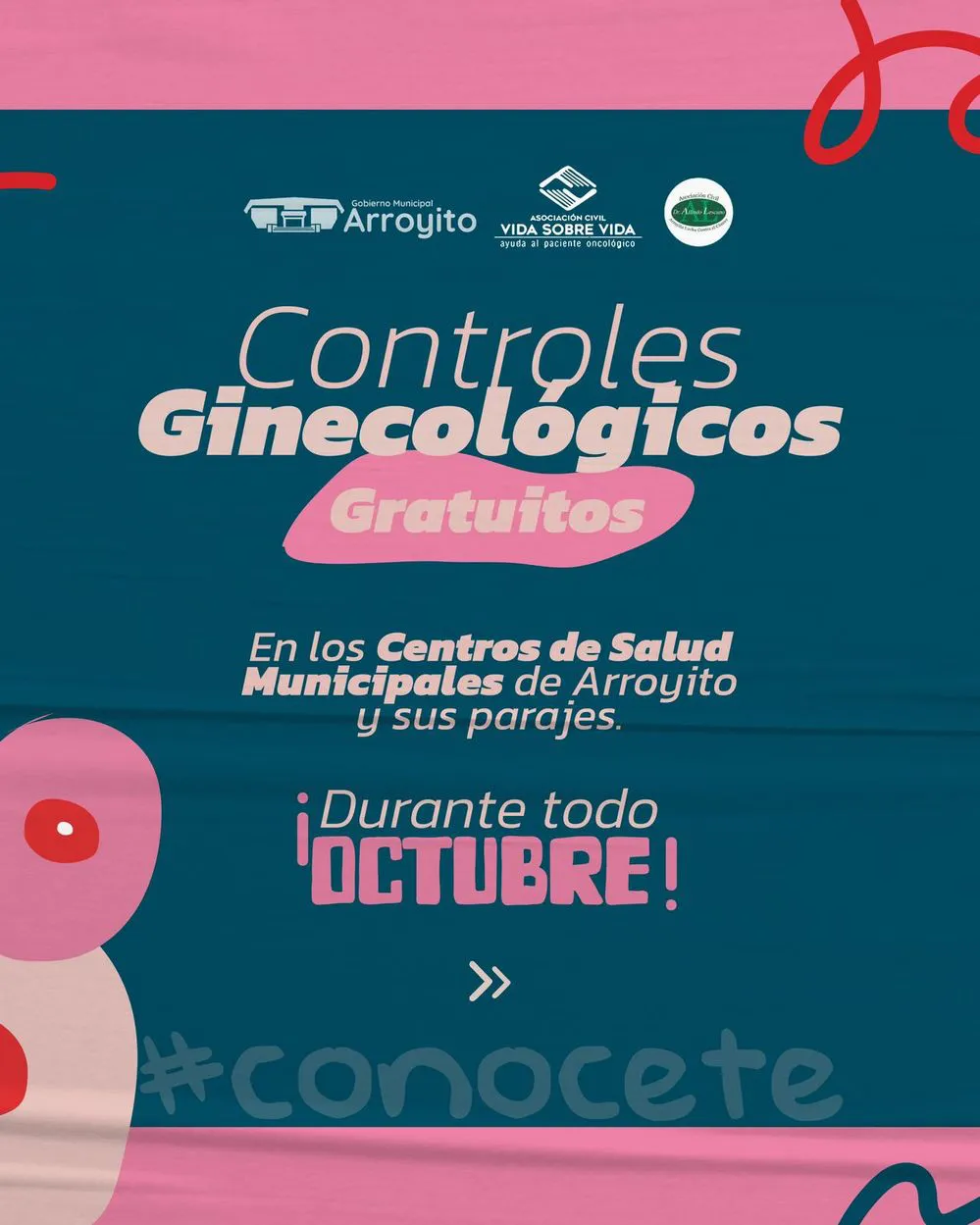 REGION OBJETIVO FOTO ARROYITO CAMPAÑA CANCER MAMA 2025 1