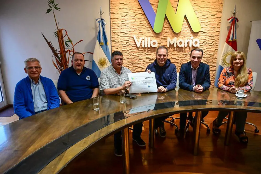 REGION OBJETIVO FOTO VILLA MARIA Bomberos