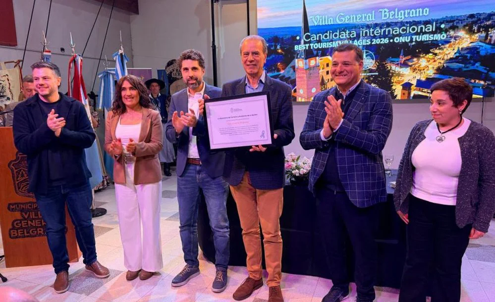 REGION OBJETIVO FOTO VILLA GENERAL BELGRANO BEST TOURISM VILLAGES ACTO