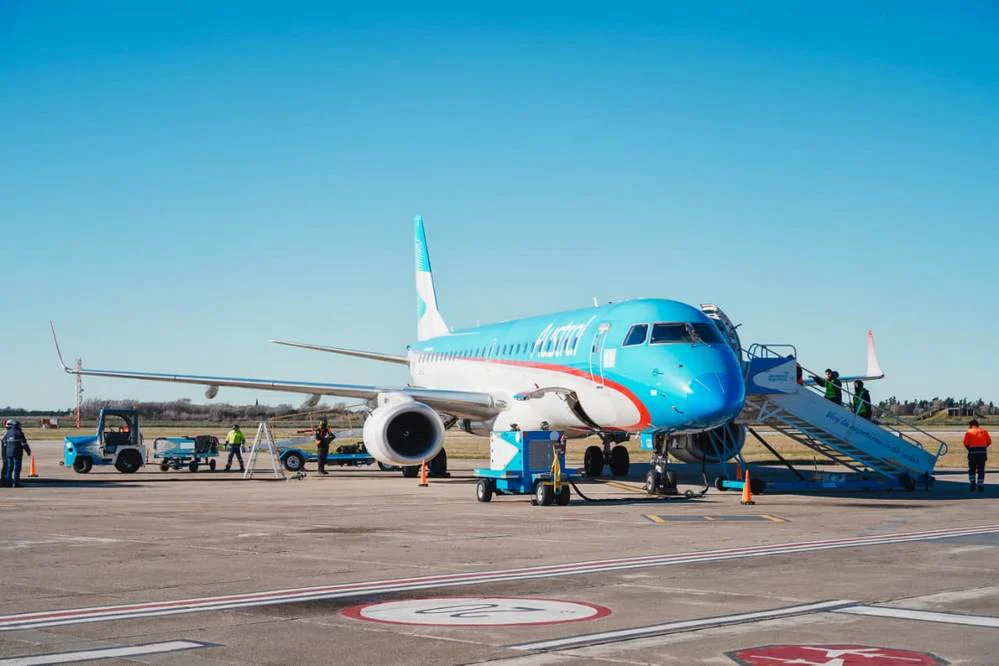 REGION OBJETIVO FOTO RIO CUARTO AEROLINEAS ARGENTINAS AVION