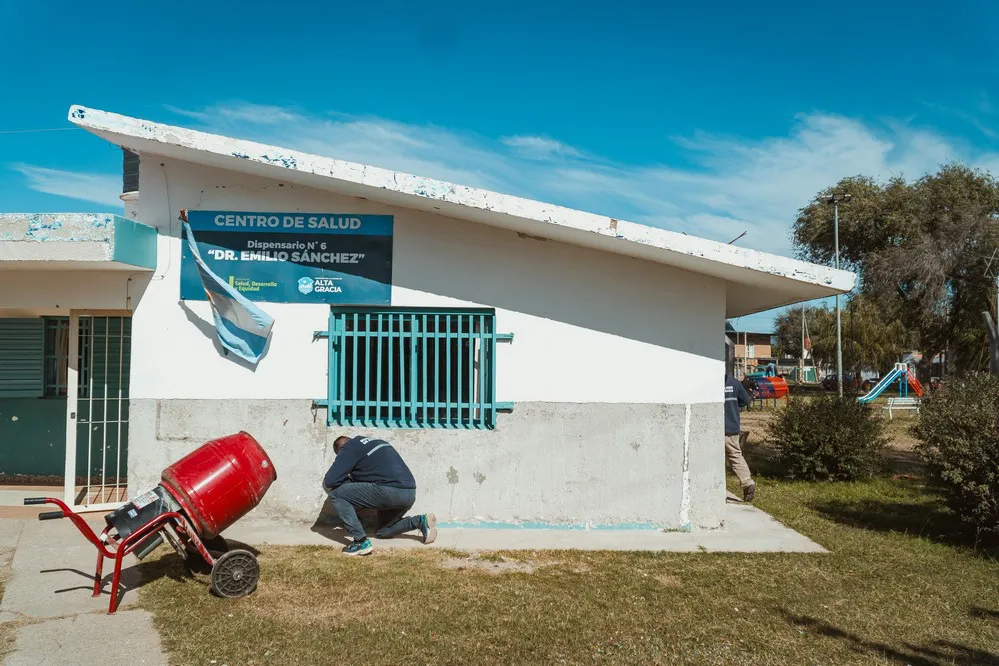 REGION OBJETIVO FOTO ALTA GRACIA MANTENIMIENTO CENTROS DE SALUD